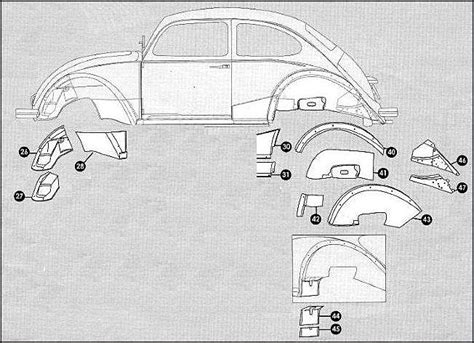 vw type 3 sheet metal|type 3 beetle parts.